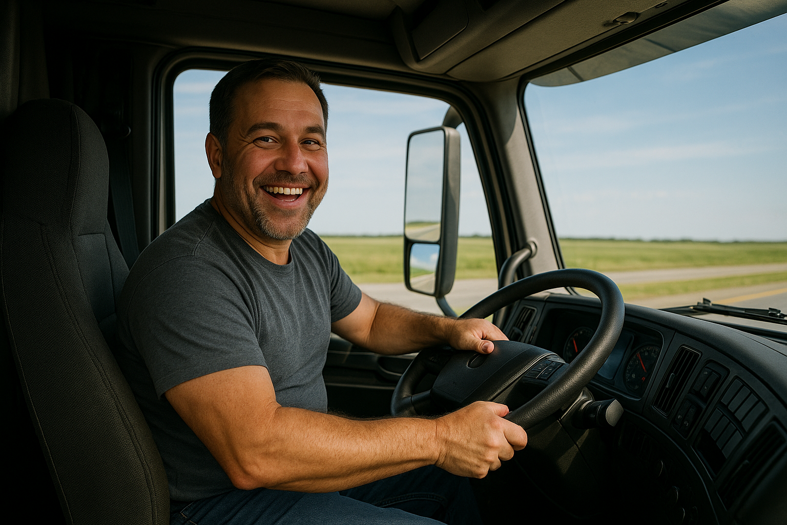 Former overweight truck driver